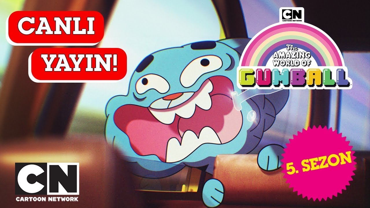 🔴 CANLI 🔴 GUMBALL | 5. Sezon Tüm Bölümler | Cartoon Network Türkiye