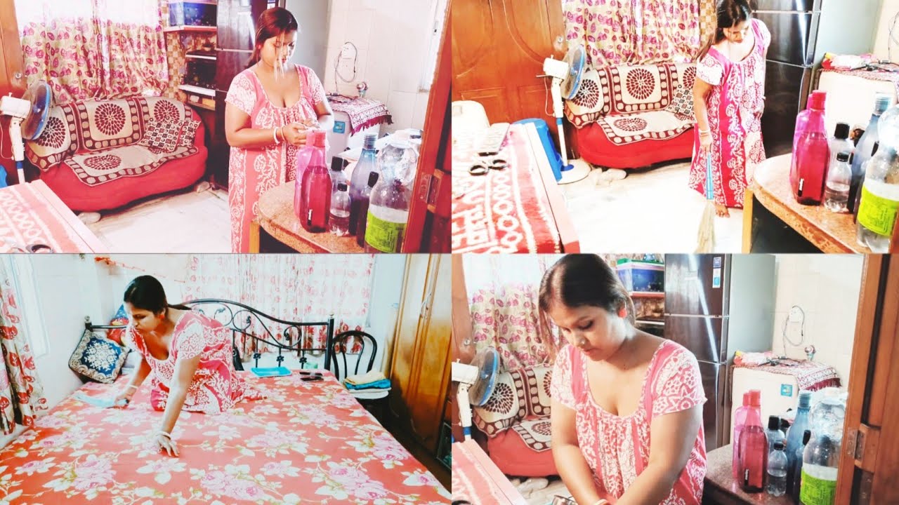 😍 cleaning vlog indian nighty/cleaning vlog bangla/new desi cleaning vlog/latest vlog