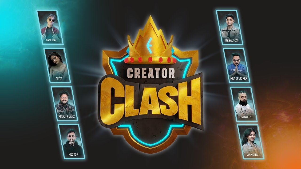 🔥 Creator Clash Reign of Titans - भारत के टॉप क्रिएटर्स का मुकाबला! 🔥