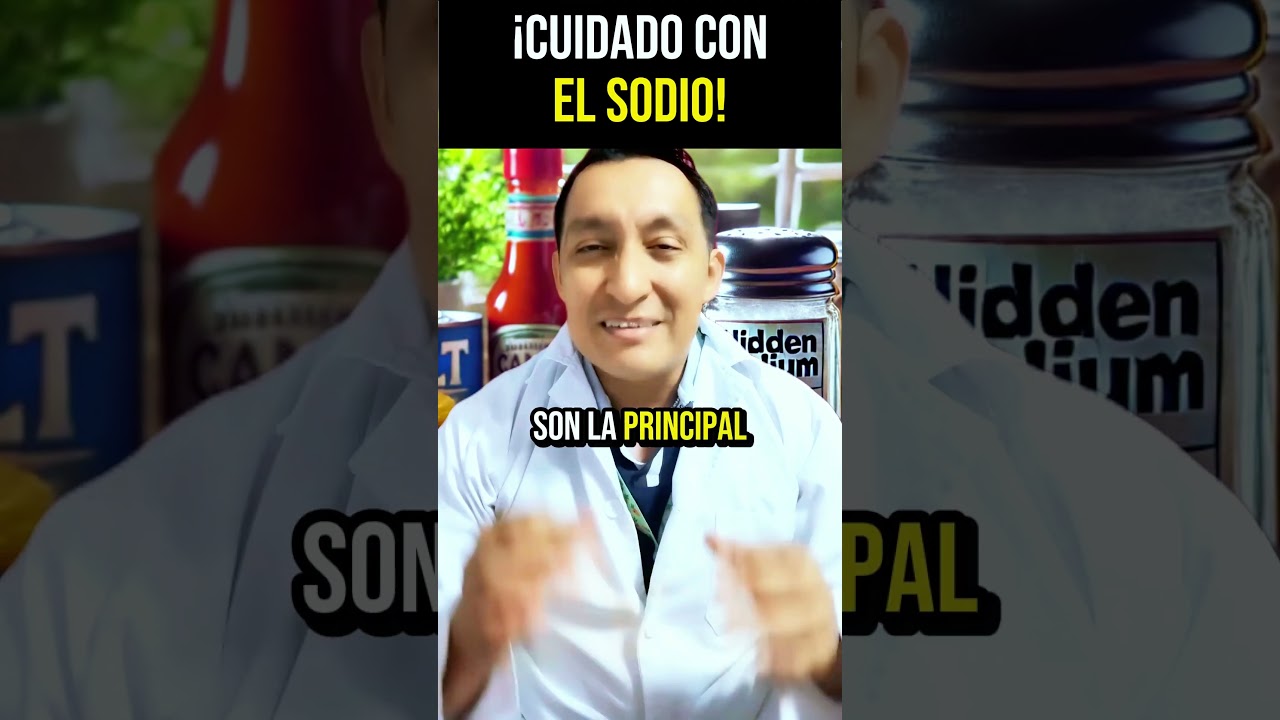 🚨 ¡Cuidado con el sodio!