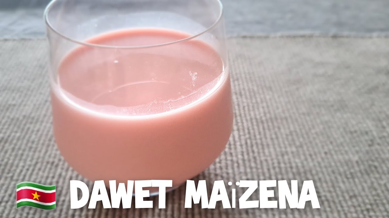 🇸🇷 Dawet maïzena recept|Surinamese Coconut milk drink|cendol|