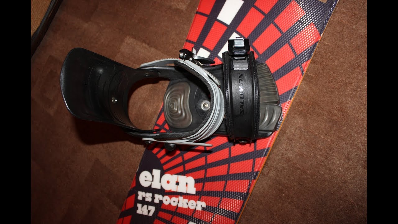 Сноуборд Elan RS Rocker 147 + крепления SALOMON