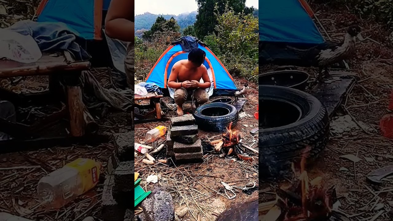 😔 ep 741, The king living off grid homeless, #shorts