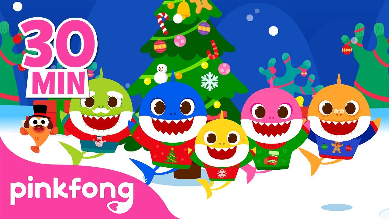 🎁 Feliz Natal pra Todos | + Completo | Natal de Baby Shark | Pinkfong Canções para crianças