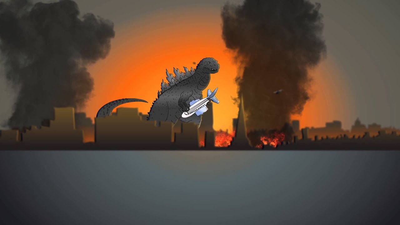 ♪ GODZILLA THE MUSICAL - Cartoon Parody Song