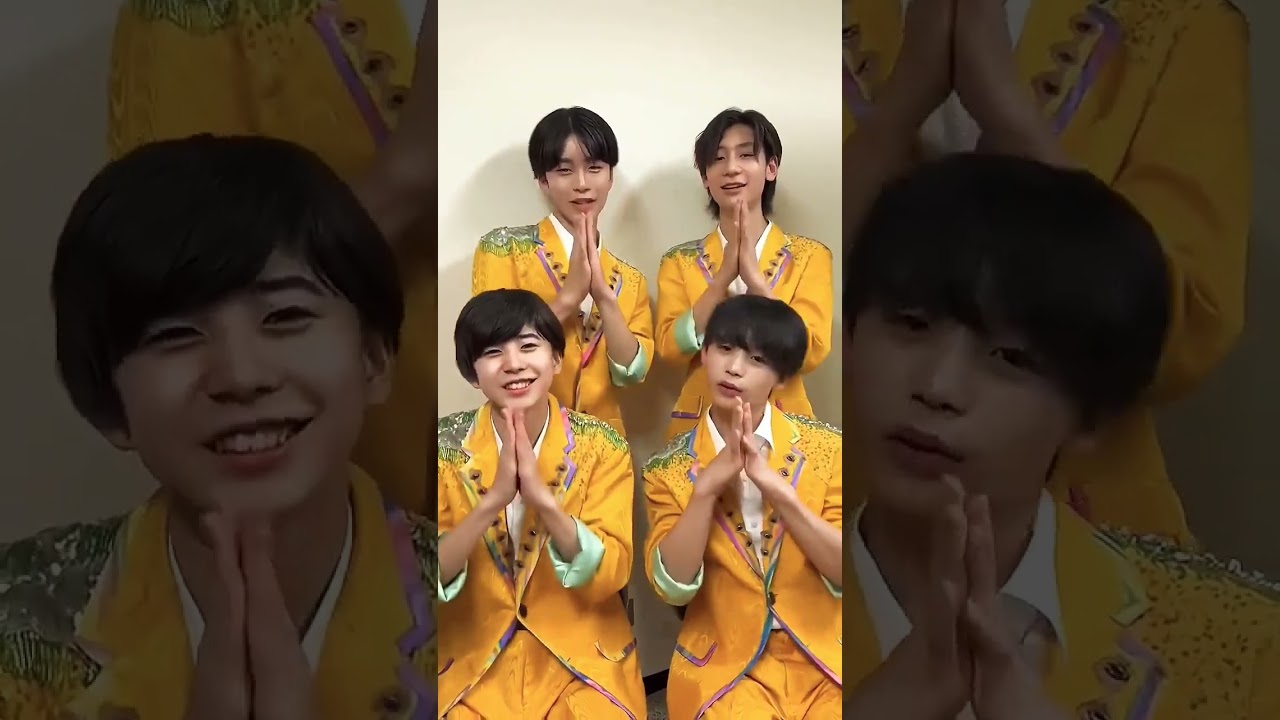 可愛くてごめん #gogokids #田仲陽成 #三村航輝 #寺澤小十侑 #松浦銀志 #ジャニーズJr