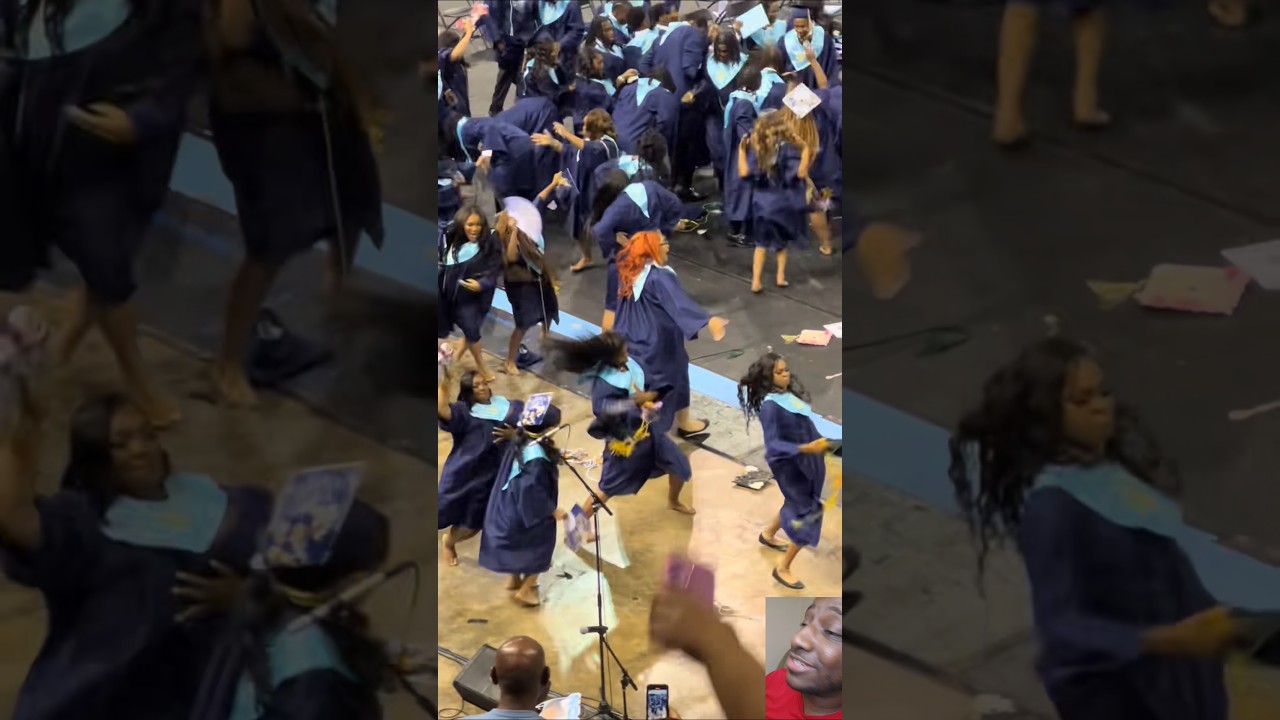 💙🤍🎓🔥 GRADUATION MOVES #dance #graduation #students #school