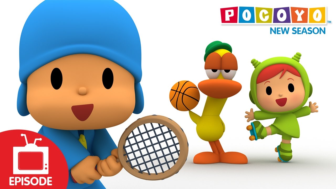 🏀 Great Shot! [S4 EP13] | Pocoyo English | Cartoons for Kids