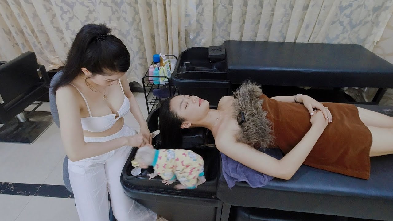 🔴 Happy massage with THUONG THUONG and BO, relax and dispel stress