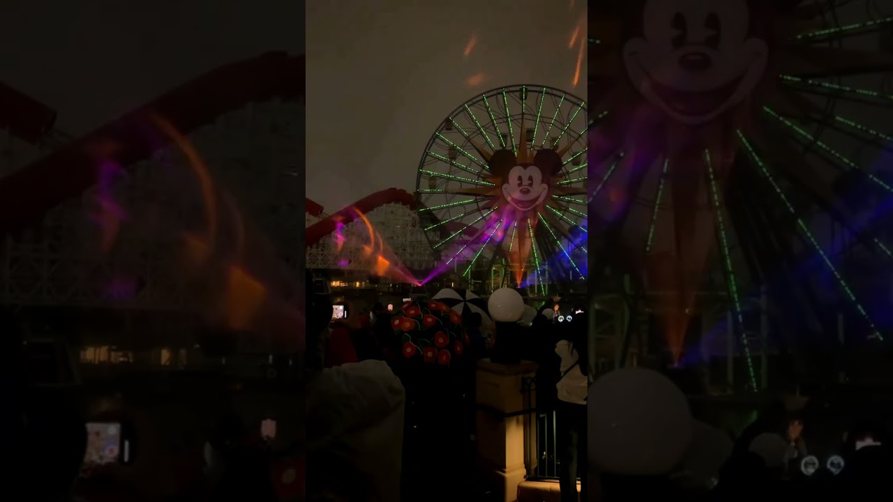 🥂 Happy New Year COUNTDOWN from Disney California Adventure #shorts #disneycalifornia #newyears