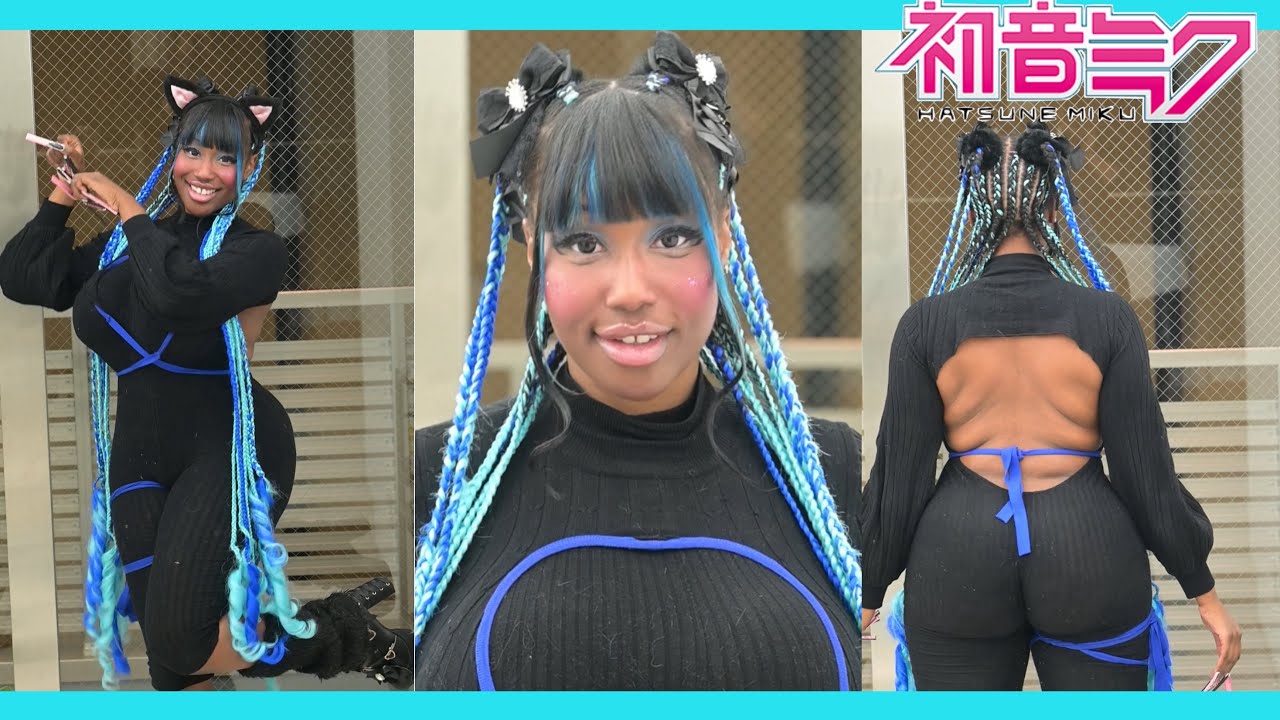 ♡ HATSUNE BRAIDS ♡ 初音ミク 三つ編み︱ LILY DIOR