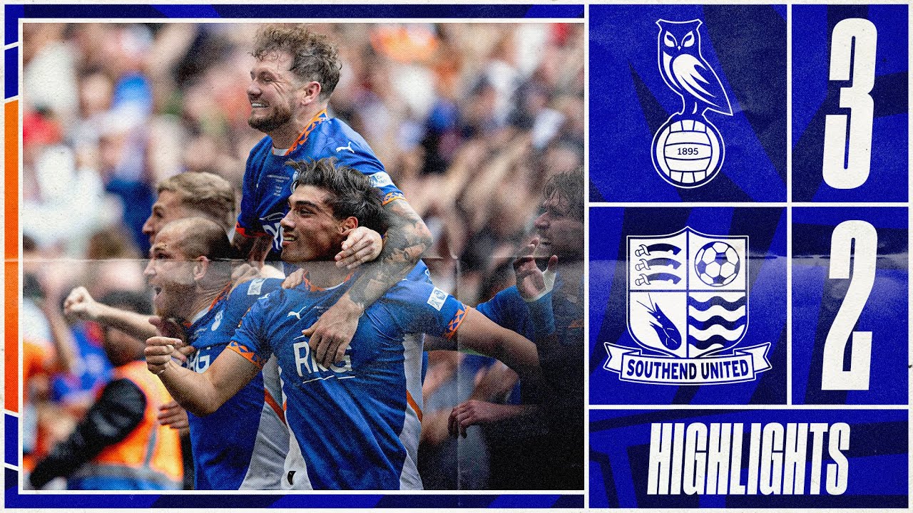 📺 HIGHLIGHTS - Latics 3-2 Southend (AET)