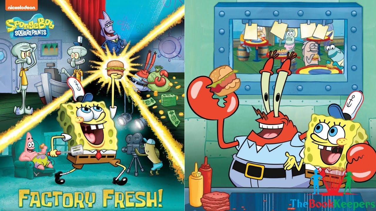 🍔🍔 Kids Book Read Aloud: Nickelodeon SpongeBob SquarePants : FACTORY FRESH!