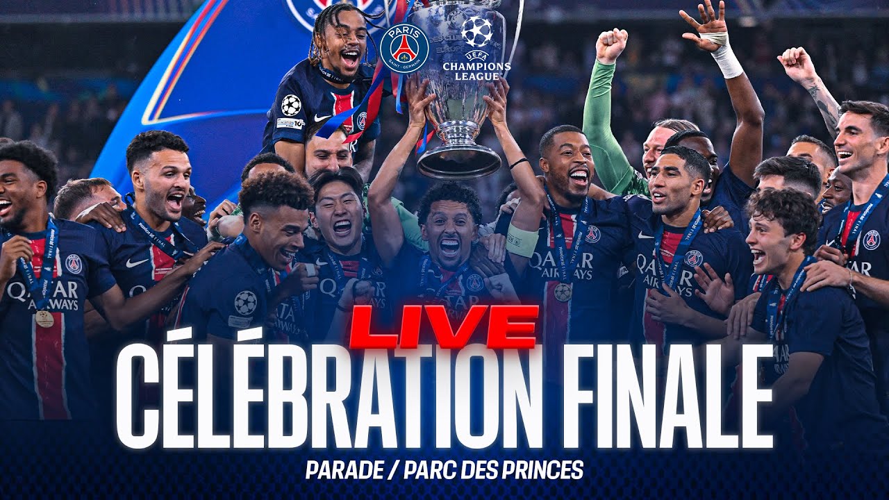 🏆🎆 Les célébrations de la Champions League 🔴🔵
