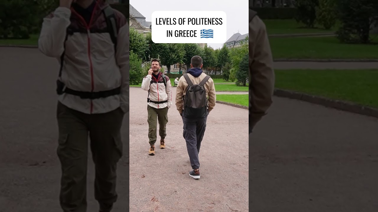 🇬🇷 Levels of Politeness in Greek #learngreek #greeklanguage
