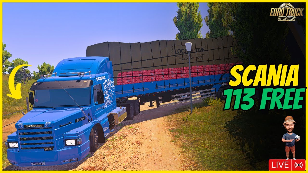[🔴 LIVE 🔴] PRESSÃO NA SCANIA 113 | EURO TRUCK SIMULATOR 2  1.54