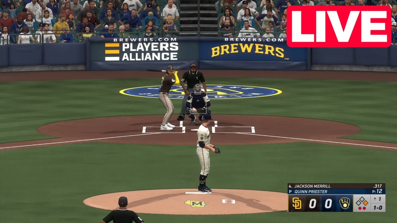 🔴 LIVE 🔴 San Diego Padres vs Milwaukee Brewers | MLB The Show 25 | Jun 6 | MLB Full Game EN VIVO