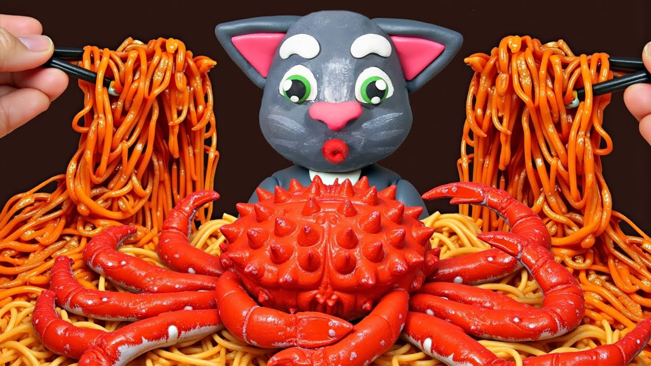 🔴 [LIVE] Best Of Mukbang Spicy Seafood & Ramyun – ASMR Mukbang || Cook King