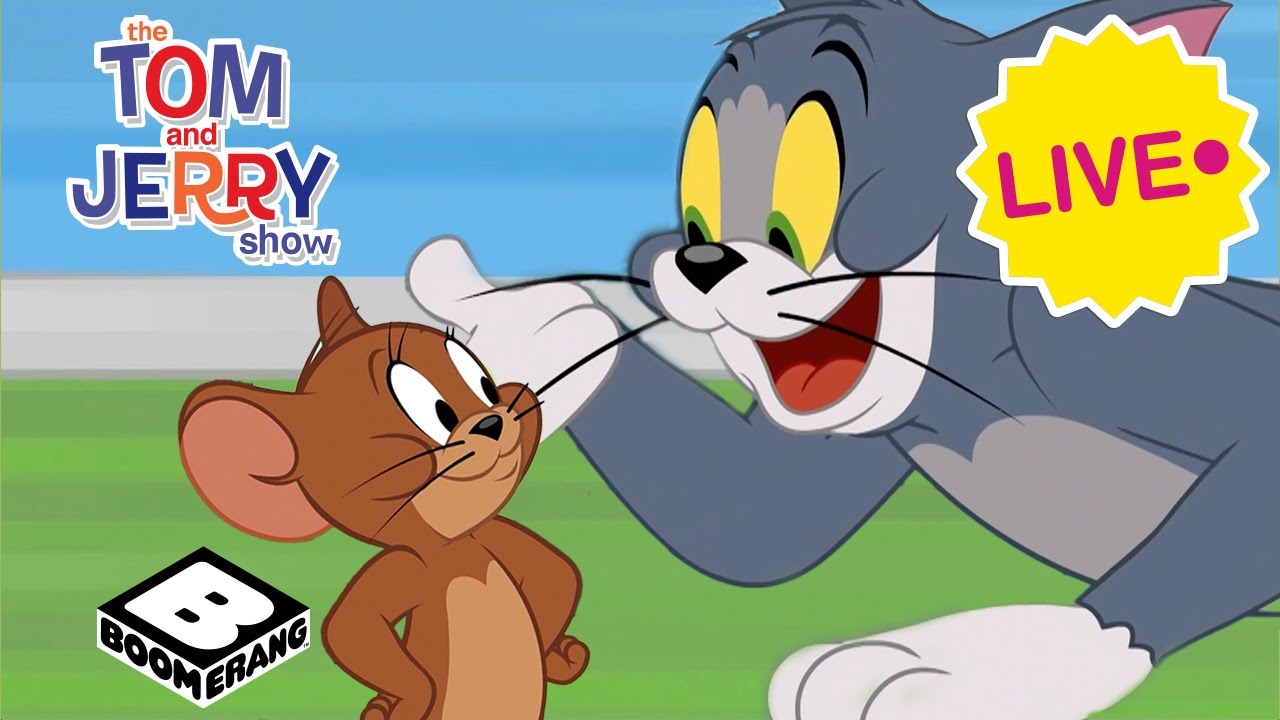 🔴 LIVE: TOM & JERRY Awesome Moments | SUPER Compilation | The Tom & Jerry Show | Boomerang TV