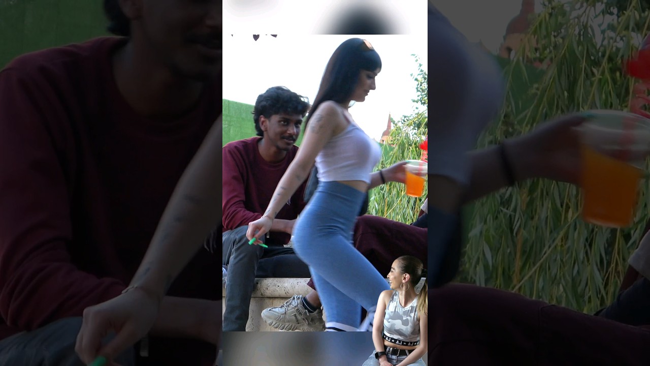 😍 Love at first sight 🤣 Crazy Girl Prank #crazygirl #prank