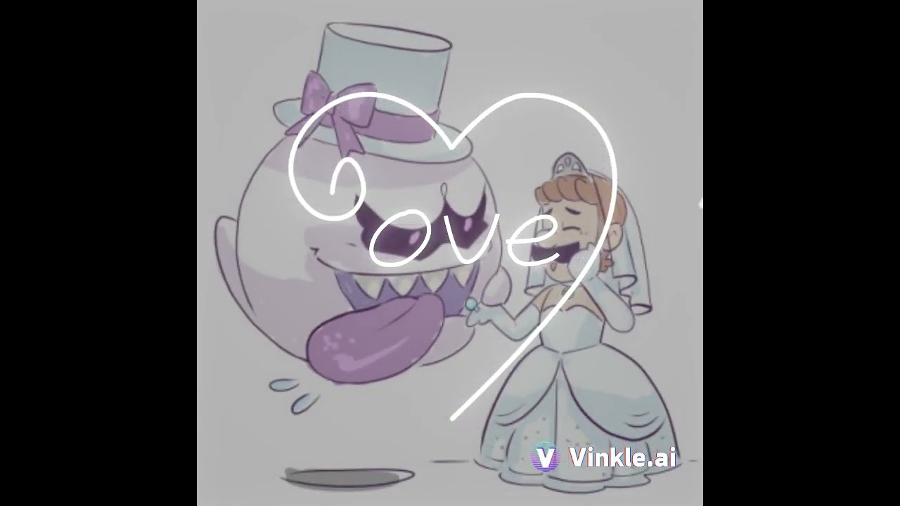 💚🌱💕 Luigi x King Boo 💕👻💜