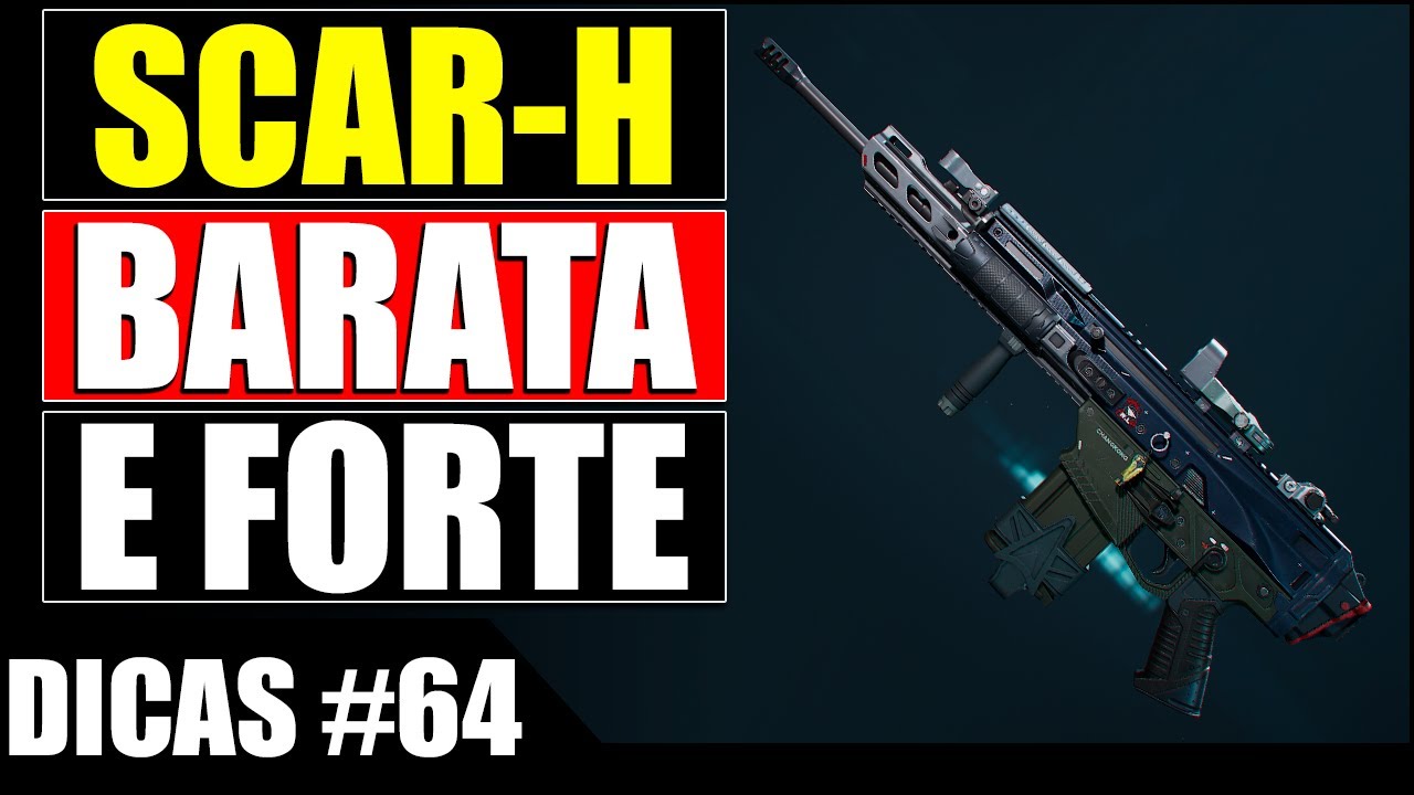 ✅ MELHOR LOADOUT SCAR DELTA FORCE BUILD BARATA PARA FARMAR RÁPIDO
