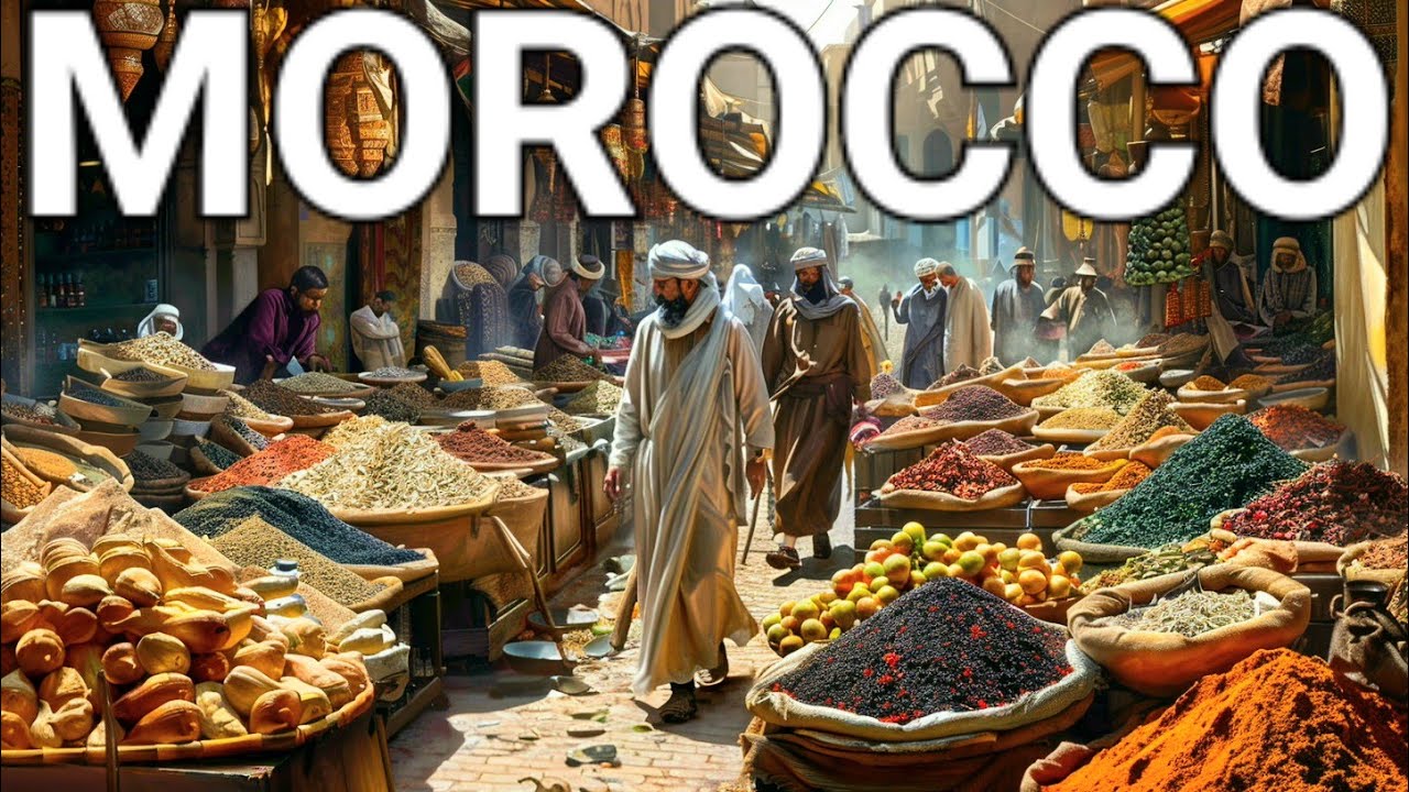 🇲🇦 MOROCCO STREET FOOD, MARRAKECH NIGHT WALKING TOUR, MAGICAL EXPLORATION OF THE SOUK AND MEDINA
