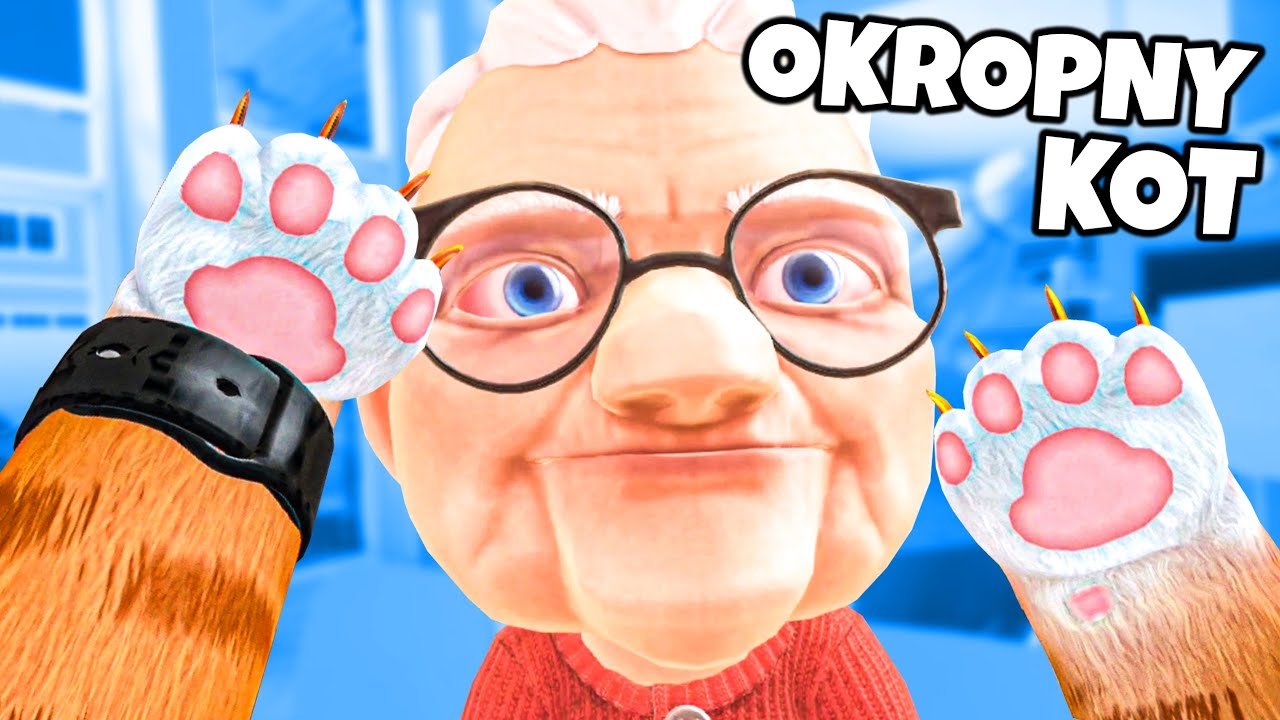 ❄️ NAJGORSZY KOT DRĘCZY BABCIE!? | I am a Cat VR |