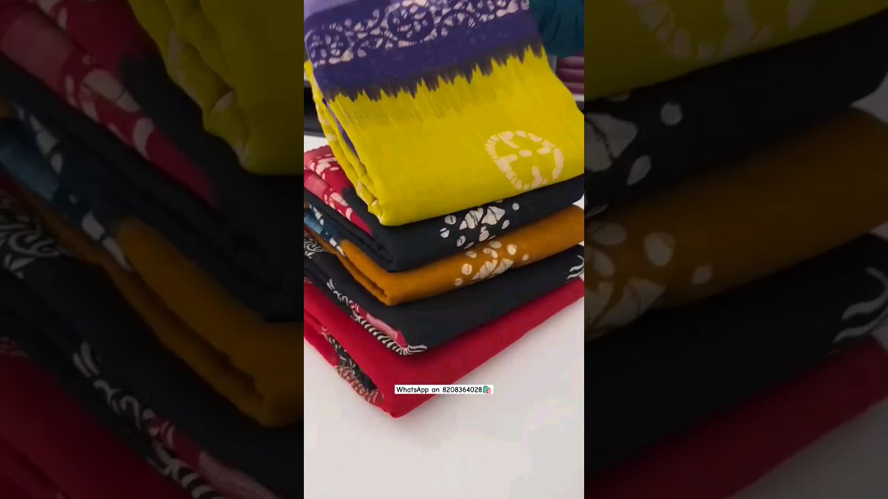 🛍️ New Linen Cotton Saree #saree #wedding #shorts
