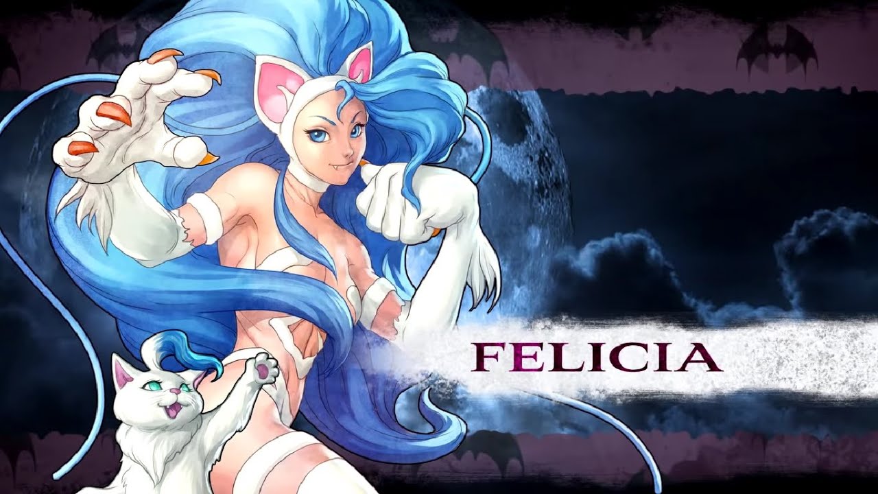 🐾 Night Warriors: Darkstalkers Revenge, Felicia Hardest
