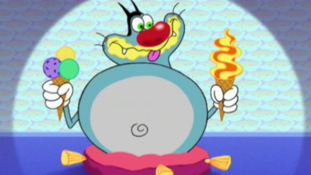 हिंदी Oggy and the Cockroaches 🍨 ICE CREAM DAY 🍨 Hindi Cartoons for Kids