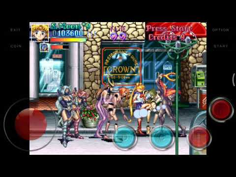 【リョナ】 Pretty Soldier Sailor Moon (arcade game) Stage 2 ryona  リョナ