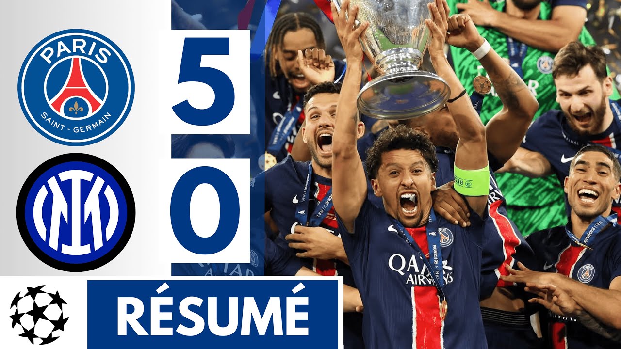 🔵🔴 PSG - Inter Milan | 5-0 | Le Résumé - Finale de la Ligue des champions 2025