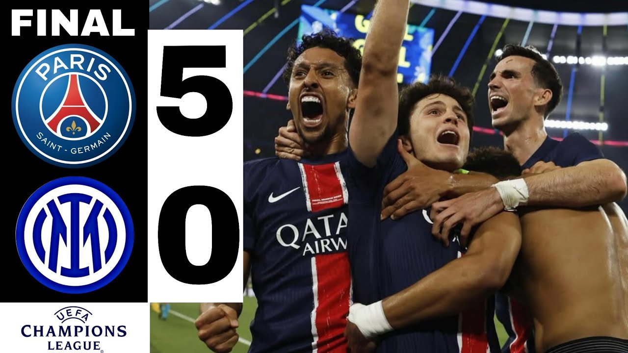🔵 PSG vs Inter 5-0 | HIGHLIGHTS | UEFA Champions League Final 2025