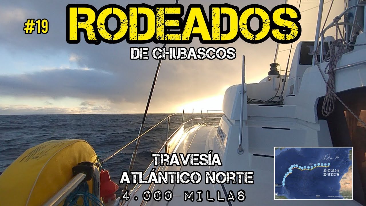 🌧️ Rain, cold, rainbow 🌈 😩 North Atlantic (Video 19) ⚓ 4,000 miles