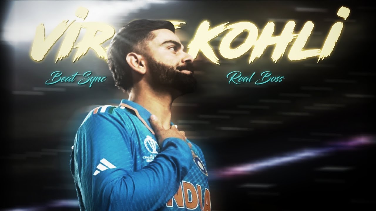 🔴 REAL BOSS - MURDER FT● VIRAT KOHLI🔥| HARMEET EDITS 2.0