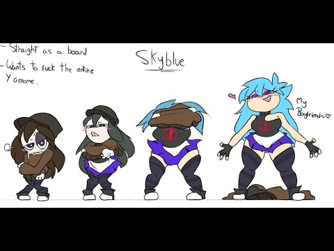 ( Re-Uploaded ) (by Flower) FNF: Vs. Skyblue Teaser. | 8K |