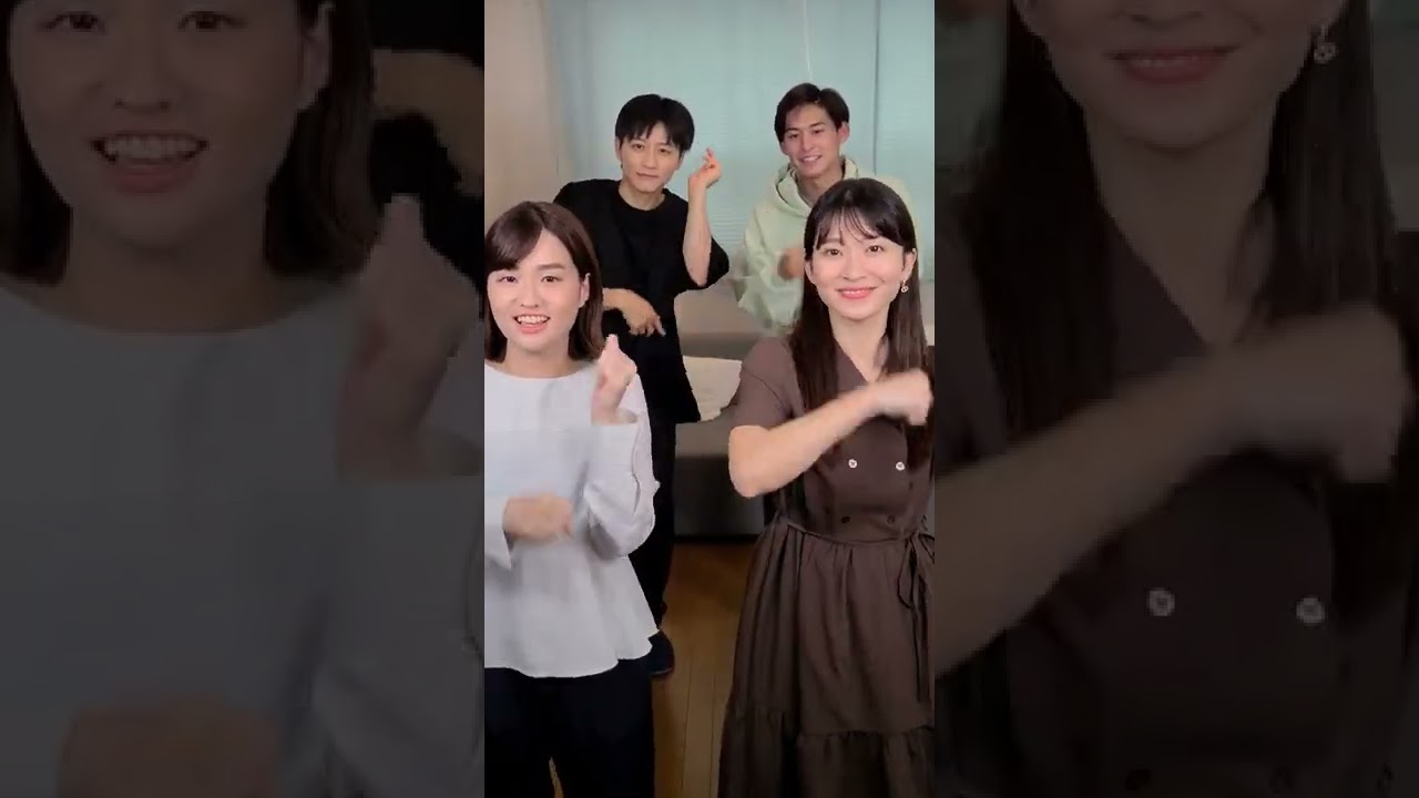 「おとせサンダー」アナウンサーが#踊ってみた！ #shorts #tiktok #篠原梨菜 #山本里菜 #山本 匠晃 #齋藤慎太郎