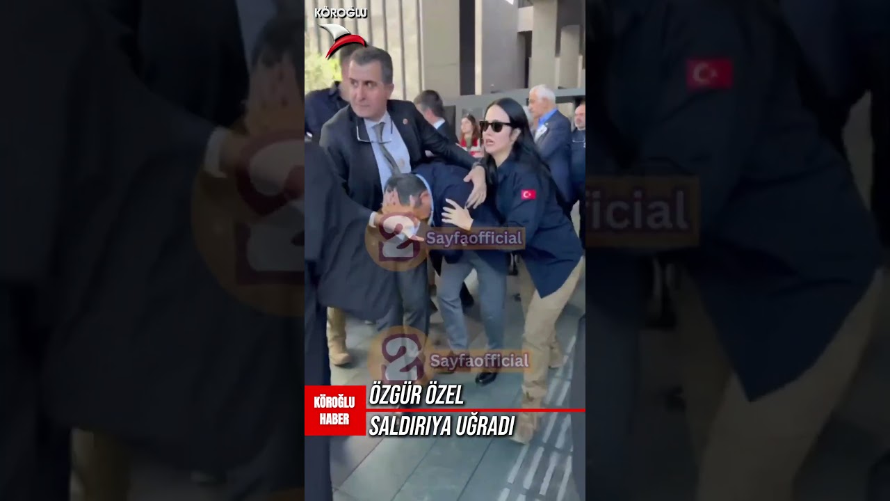 📢 SON DAKİKA | Özgür Özel'e Yumruklu Saldırı!