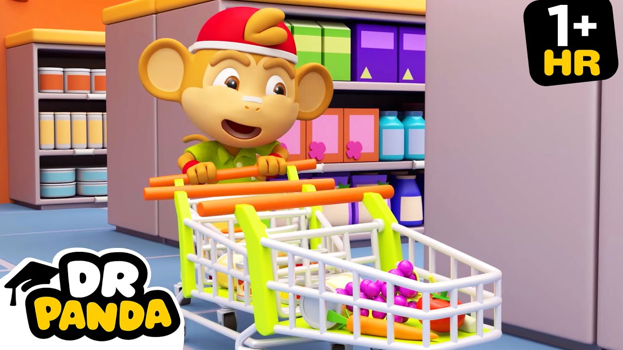 🐼🍅 Supermarket Manager! | NEW COMPILATION | Dr. Panda