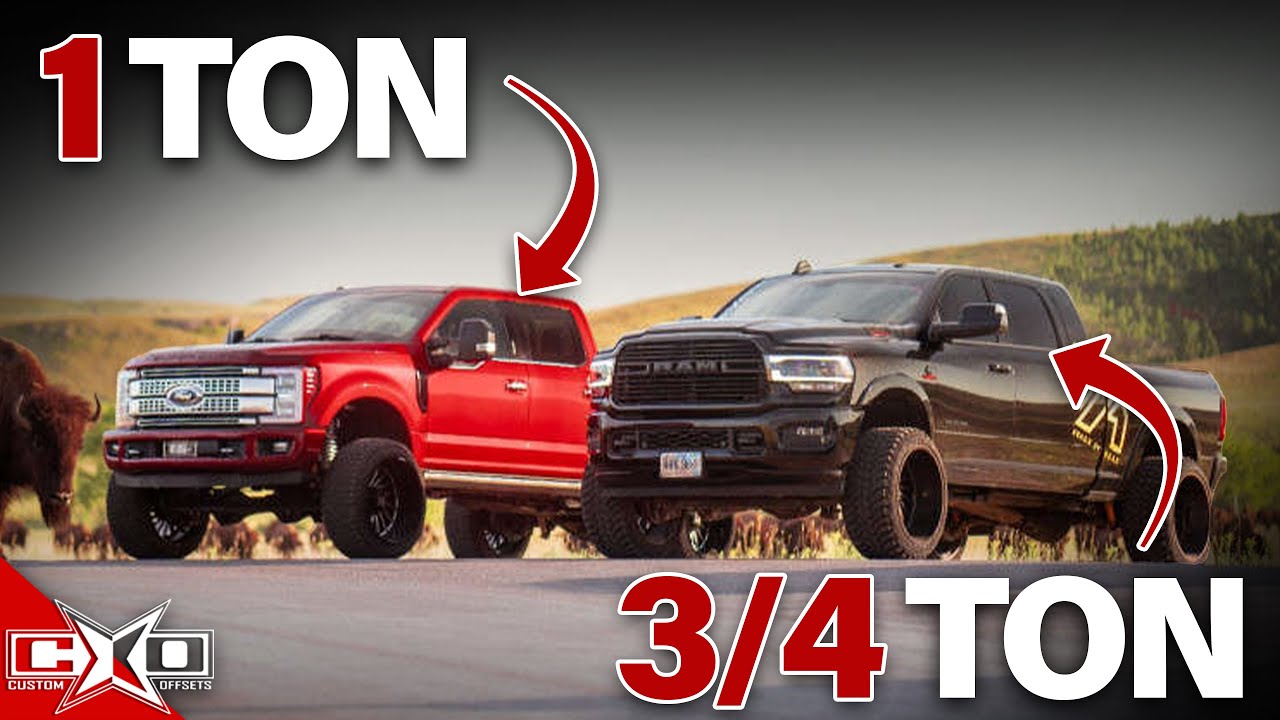 ¾ Ton VS 1 Ton: Which Is For You?