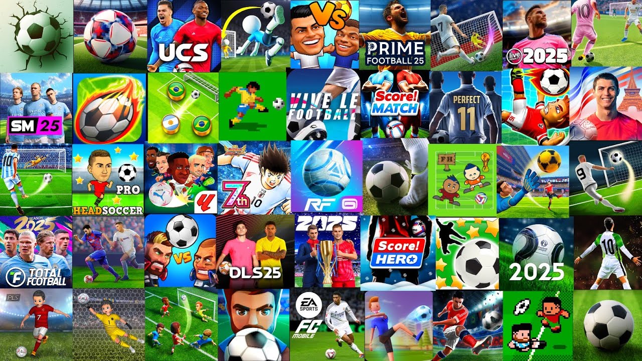 ⚽ TOP 50 FOOTBAll SPORT GAMES FOR ANDROID 2025
