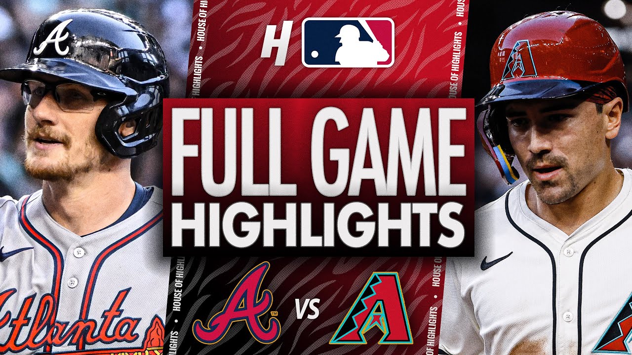 アトランタ・ブレーブス vs アリゾナ・ダイヤモンドバックス - フルゲームハイライト | 2025年4月26日 MLBシーズン