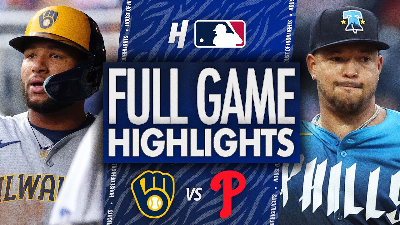 ミルウォーキー・ブルワーズ vs フィラデルフィア・フィリーズ - フルゲームハイライト | 2025年5月30日 MLBシーズン