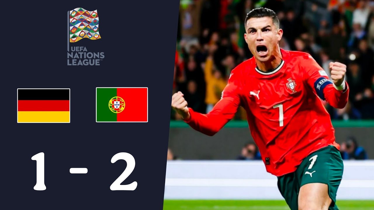 ドイツ vs ポルトガル (1-2) ハイライト | 準決勝 | UEFAネーションズリーグ 2024/25 | 本日の試合ハイライト配信!