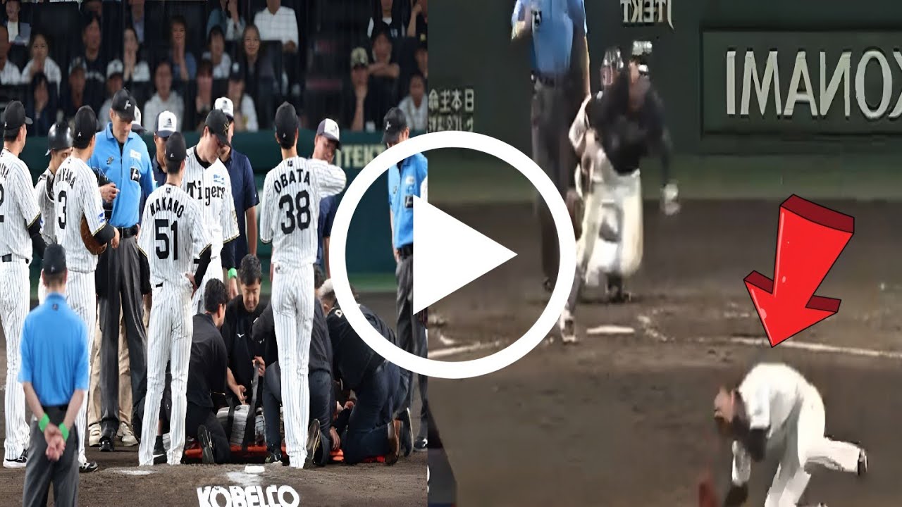 石井大智 頭部直撃事故！阪神VSオリックス 2025/6/6 瞬間映像