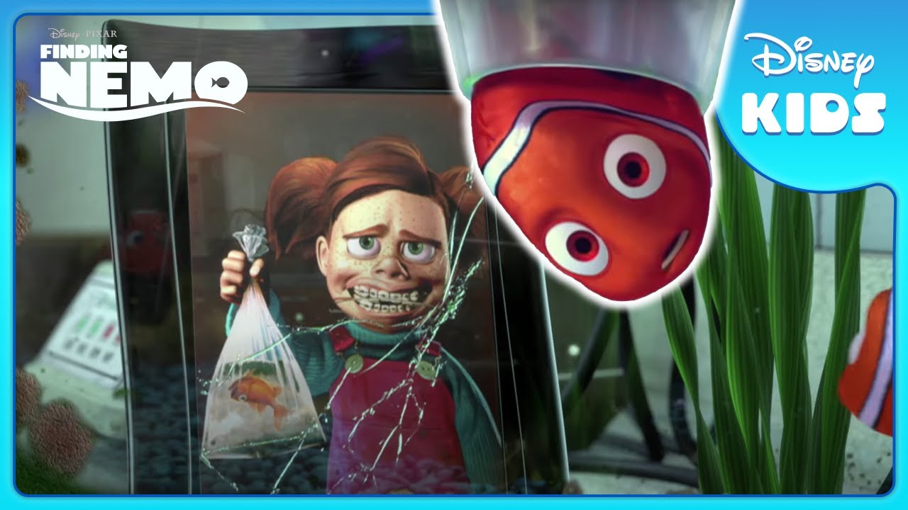 🏁 Will Nemo Join the Tank Gang? | Finding Nemo | Disney Kids