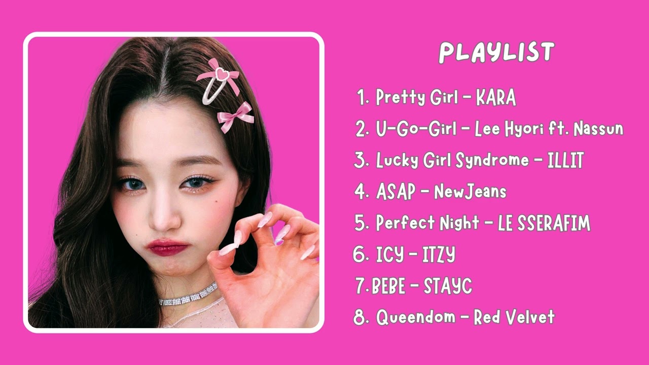 ♡ wonyoungism playlist ୨ৎ pink kpop playlist ♡