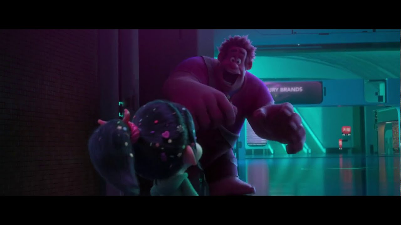 || Wrack-it-Ralph virus Sence || Animated movie