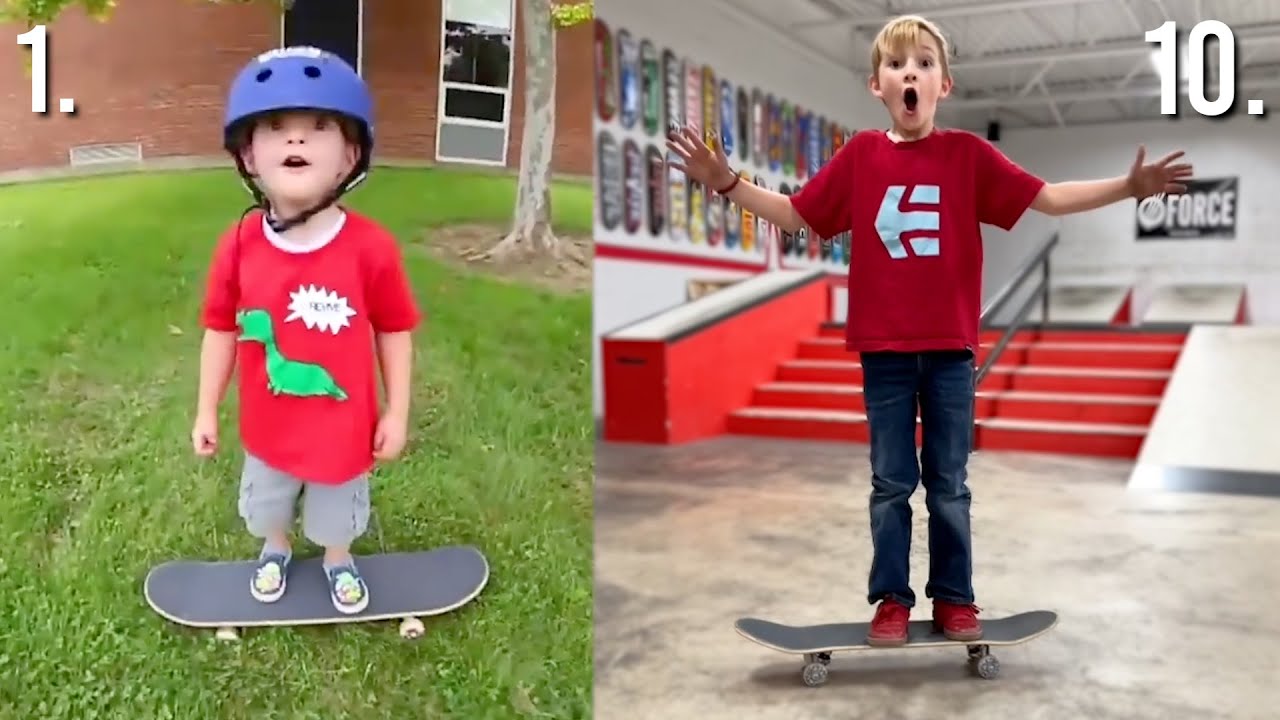 0 TO 10 YEARS OLD SKATEBOARDING JOURNEY / Ryden Schrock